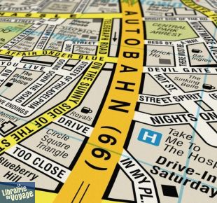 Dorothy - Carte Murale - Street song map (Plan de ville des titres de chansons)