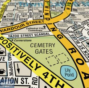 Dorothy - Carte Murale - Street song map (Plan de ville des titres de chansons)