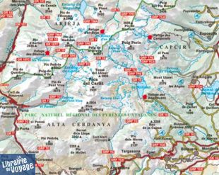 Editions Alpina - Carte de randonnées - Carlit - Bollosa - Alta cerdanya - Capcir - Arieja