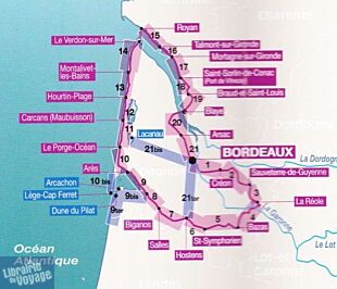 Editions Chamina - Guide - Le tour de Gironde à vélo (au départ de Bordeaux)