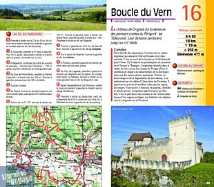 Editions Chamina - Guide de Randonnées - Dordogne - Les 30 plus beaux sentiers