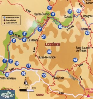Editions Chamina - Guide de Randonnées - Gorges du Tarn, de la Jonte et Causses (collection les Incontournables)