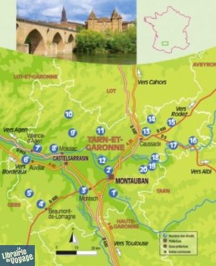 Editions Chamina - Guide de randonnées - Tarn-et-Garonne (collection les Incontournables)