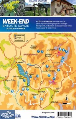 Editions Chamina - Guide de Randonnées - Week-end en Haute-Savoie - Autour d'Annecy 