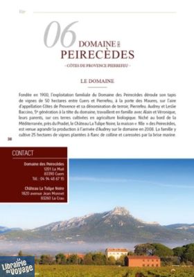 Editions Chemins des Crêtes - Guide - Rando-Vin en Provence et Corse, Belles balades et domaines viticoles de qualité (Romy Ducoulombier)