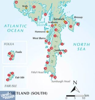 Editions Cicerone - Guide de randonnées (en anglais) - Les Orcades et les Shetland