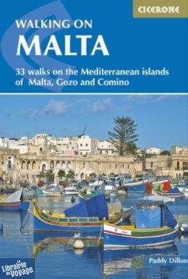 Editions Cicerone - Guide de randonnées (en anglais) - Malte