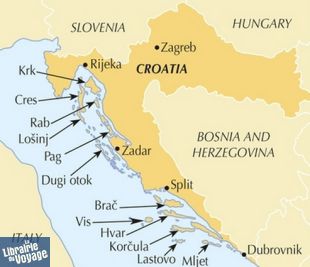 Editions Cicerone - Guide de randonnées (en anglais) - The Island of Croatia
