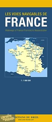 Editions du Breil - Carte des voies navigables de France