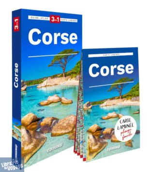 Editions Expressmap - Guide 3 en 1 - Corse