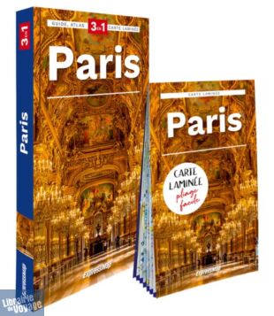 Editions Expressmap - Guide 3 en 1 - Paris