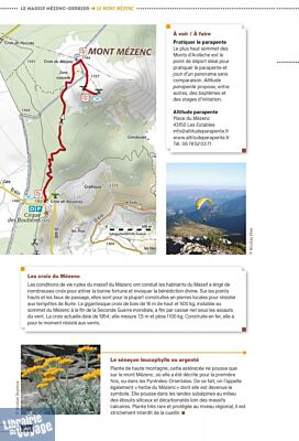 Editions Glénat - Guide de randonnées - Balades et randonnées dans les Monts d'Ardèche