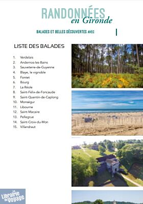 Editions Sud-Ouest - Guide - Randonnées en Gironde