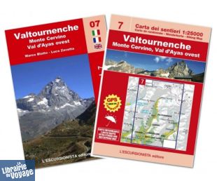 L'Escursionista - Carte de randonnées - N°7 - Valtournenche, Monte Cervino, Val d'Ayas ovest
