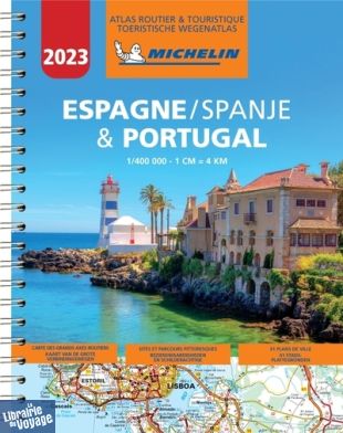 Michelin - Atlas routier à spirales - Espagne & Portugal - Edition 2023