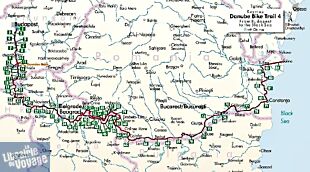 Ester Bauer Editions - Velo Guide - Danube Bike Trail 4 - Belgrade to Black Sea (En Anglais)