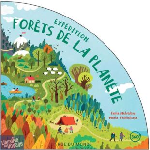 Editions Rue du Monde - Album jeunesse - Expédition Forêts de la planète