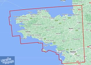 Express Map - Carte plastifiée - Bretagne