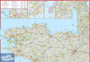 Express Map - Carte (papier) - Bretagne