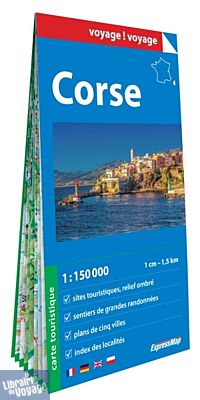 Express Map - Carte (papier) - Corse