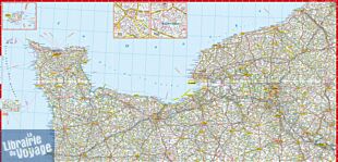 Express Map - Carte plastifiée - Normandie