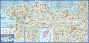 Express Map (collection Comfort map) - Carte plastifiée - Bretagne nord