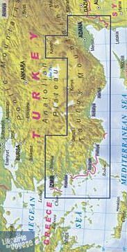 ExpressMap - Carte routière de la riviera turque