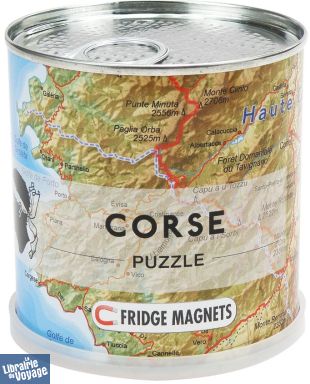 Falk Verlag - Puzzle Magnétique Corse (100 pièces)