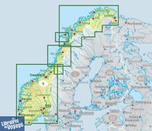 Freytag & Berndt - Carte de Norvège