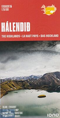 Ferdakort - Carte routière n°5 - Islande - Le Haut Pays