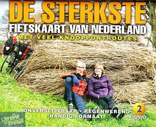Fietskaart - Carte d'itinéraires aux Pays Bas à Vélo - Carte n°2 - Sud