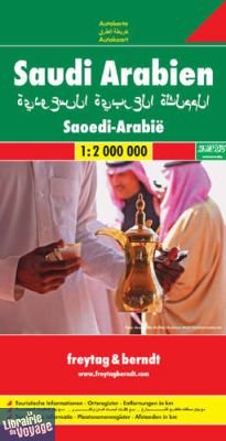Freytag & Berndt - Carte d'Arabie Saoudite
