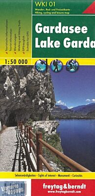 Freytag & Berndt - Carte de Randonnée du lac de Garde 