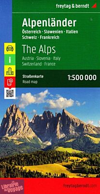 Freytag & Berndt - Carte des Alpes 