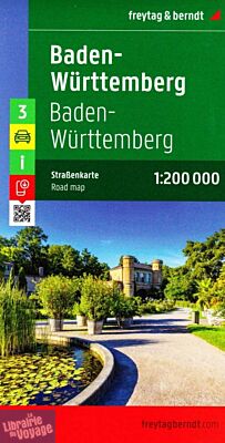 Freytag & Berndt - Carte du Baden Wurttemberg