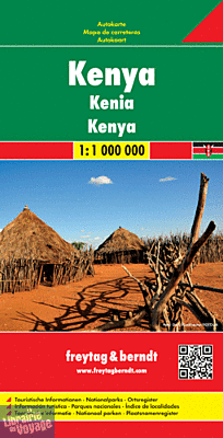 Freytag & Berndt - Carte du Kenya