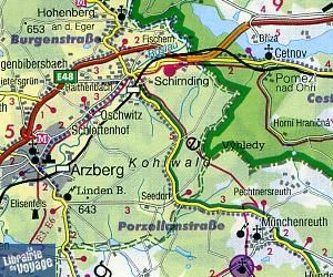 Freytag & Berndt - Carte du Palatinat rhénan - Sarre
