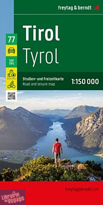 Freytag & Berndt - Carte du Tyrol