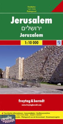 Freytag & Berndt - Plan de Jérusalem