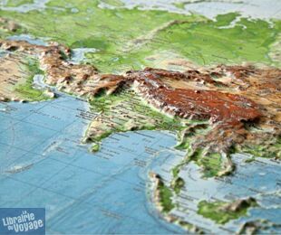 Géorelief - Carte du monde en relief
