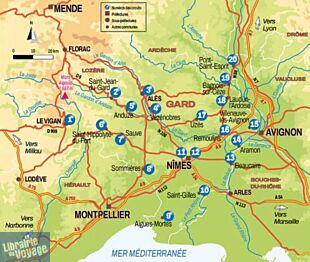 Editions Chamina - Guide de Randonnées (collection les incontournables) - Les plus belles Cités du Gard