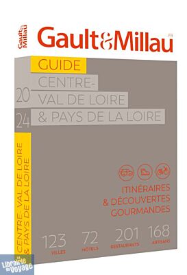Le Guide Gault & Millau - Les escapades gourmandes - Centre-Val de Loire, Pays de la Loire - 2024