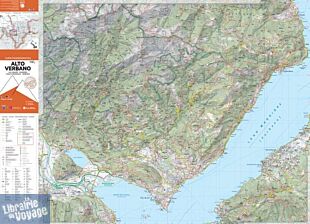 Geo4map editore - Carte de randonnées - Carte n°115 - Alto Verbano, Val Grande, Cannobio, Lago di Mergozzo, Verbania