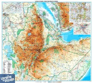 Gizi Map - Carte - Ethiopie, Erythrée, Somaliland