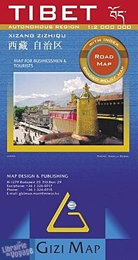 Gizi Map - Carte - N°5 - Tibet
