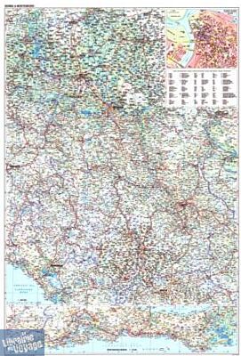 Gizi Map - Carte - Serbie - Kosovo - Monténégro