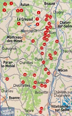 Glénat - Guide de randonnées - Le P'tit Crapahut - Bourgogne Sud et Beaujolais