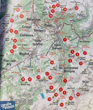 Glénat - Guide de randonnées - Pays du Mont-Blanc, les plus belles randonnées (Autour de Sallanches, Cordon, Combloux, Saint-Gervais, Les Contamines, Megève, Praz-sur-Arly)