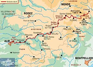 Topo-guide FFRandonnée - Guide de randonnées - Réf.736 - Gorges et vallée du Tarn