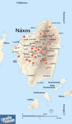 Graf Editions - Guide de randonnées - Naxos et Petites Cyclades